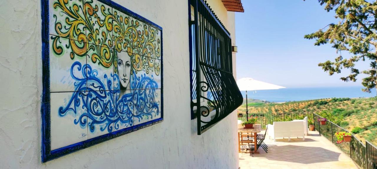Villa Immersa In Oliveto Vista Mare Sciacca Εξωτερικό φωτογραφία