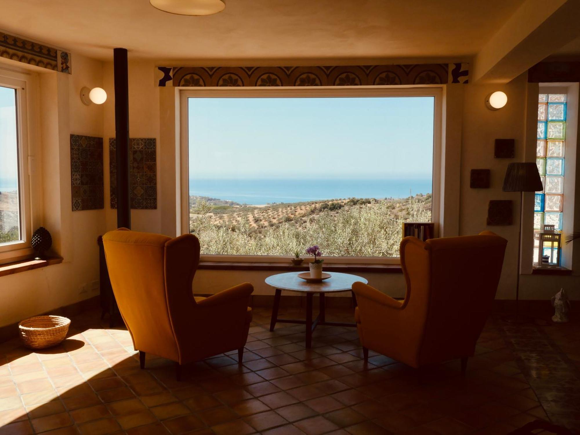 Villa Immersa In Oliveto Vista Mare Sciacca Εξωτερικό φωτογραφία