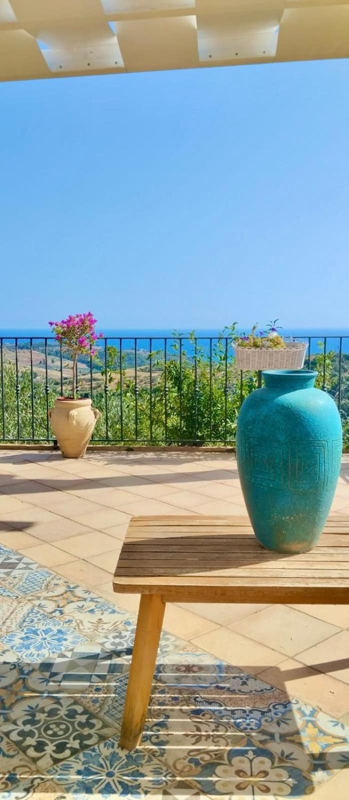 Villa Immersa In Oliveto Vista Mare Sciacca Εξωτερικό φωτογραφία