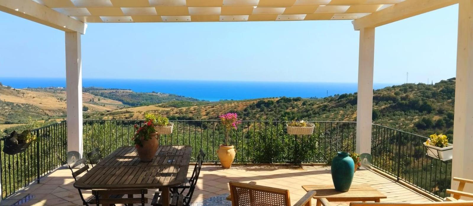 Villa Immersa In Oliveto Vista Mare Sciacca Εξωτερικό φωτογραφία