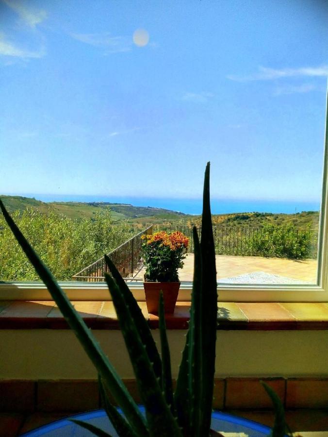 Villa Immersa In Oliveto Vista Mare Sciacca Εξωτερικό φωτογραφία